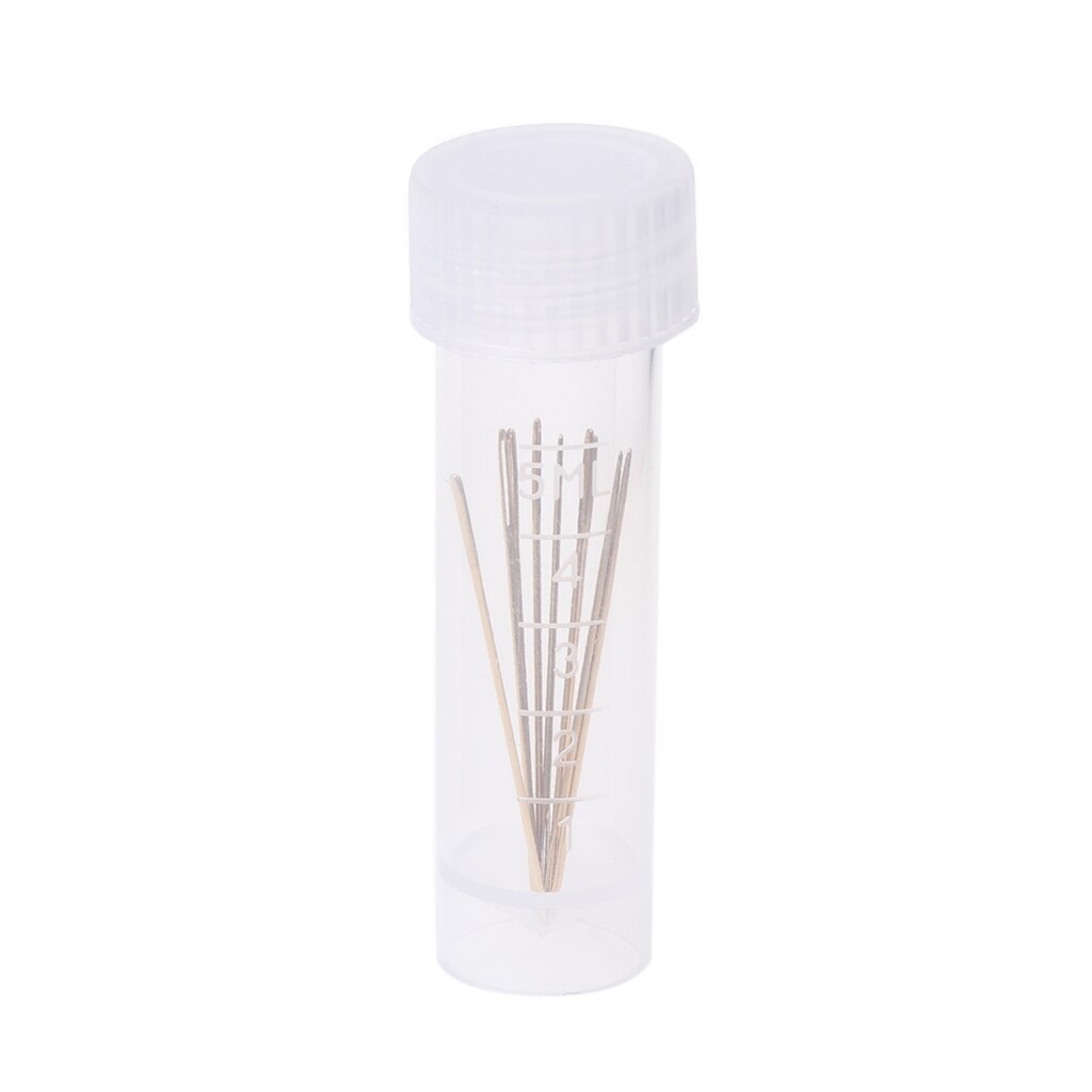 10PCS Golden Embroidery Fabric Cross Stitch Cloth Needles Size 22# 24# 26# 28# Needles Kit Tools Sewing Sharpening Handmade: 3.2cm
