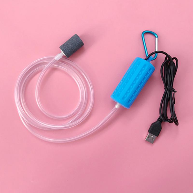 Aquarium Fish Tank Oxygen Air Pump Mute Portable USB Mini Oxygen Air Pump Mute Energy Saving Supplies Pet Products: 04