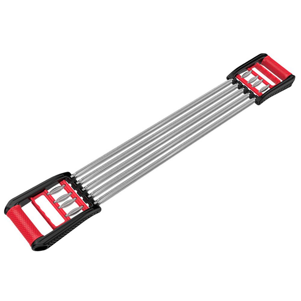 Bröst expander avdragare 5 justerbar fjäder spak vikt styrka tränare hem fitness muskelträning 5 rör justerbar arm stren: Default Title