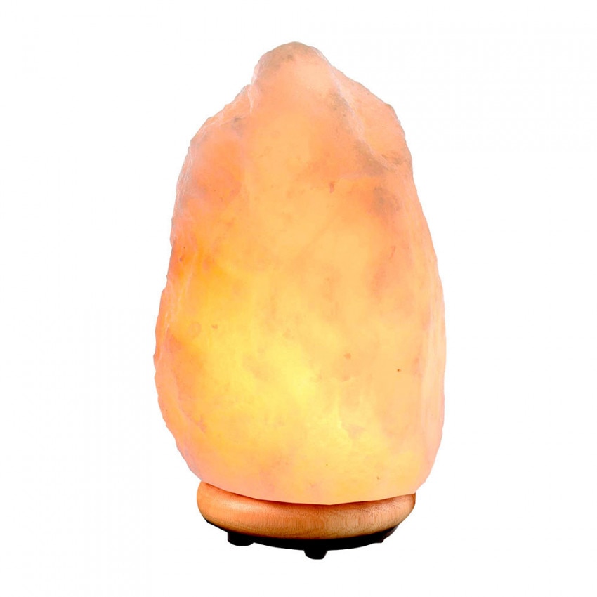 Lampe à sel de l'himalaya Zen ionisante avec neuf et une ampoule
