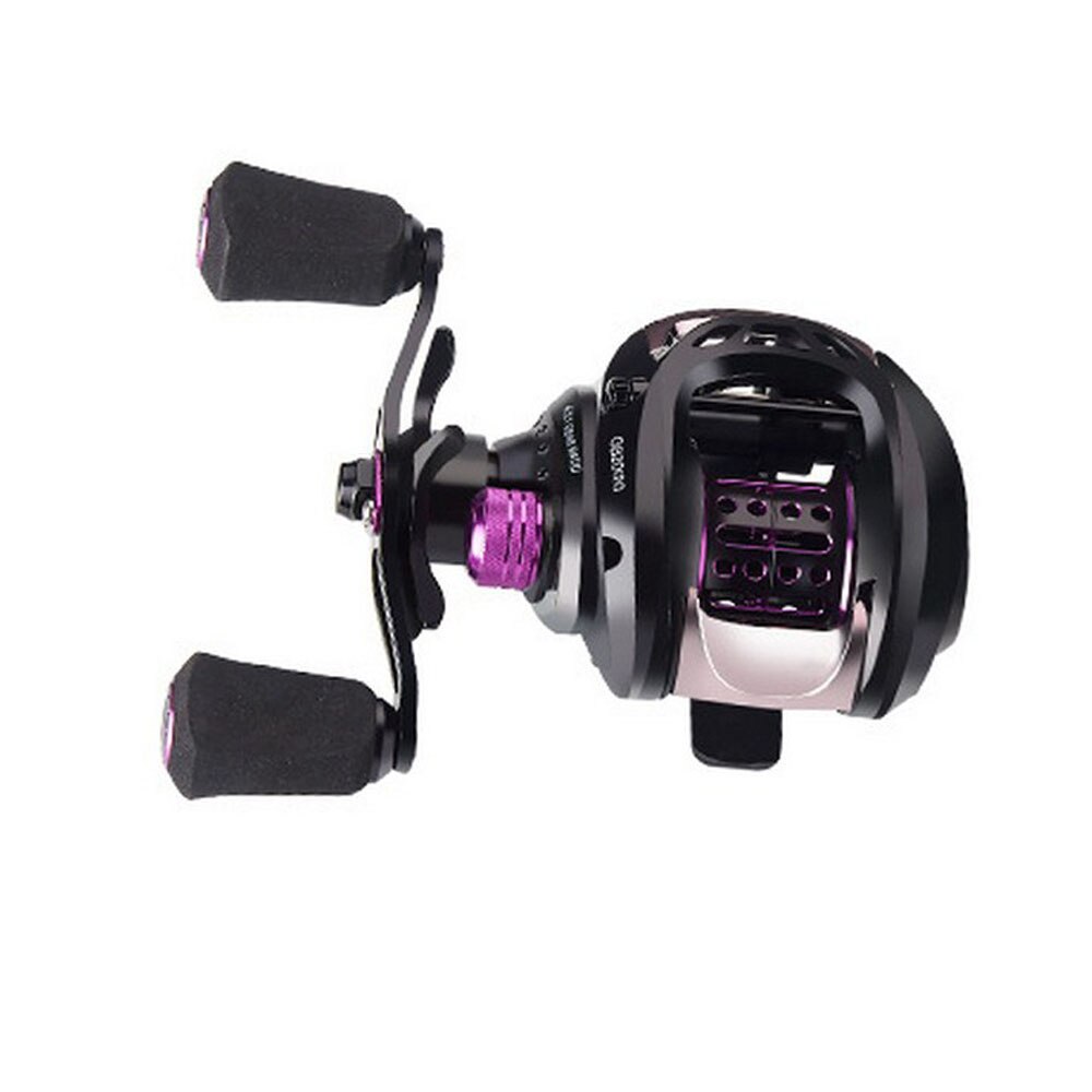 Superlange vismolen, waterwiel, 5:6 versnellingen, hoge snelheid, 6+1 kogellagers, werpmolen, zoutwatervisserij, gereedschap: Rood