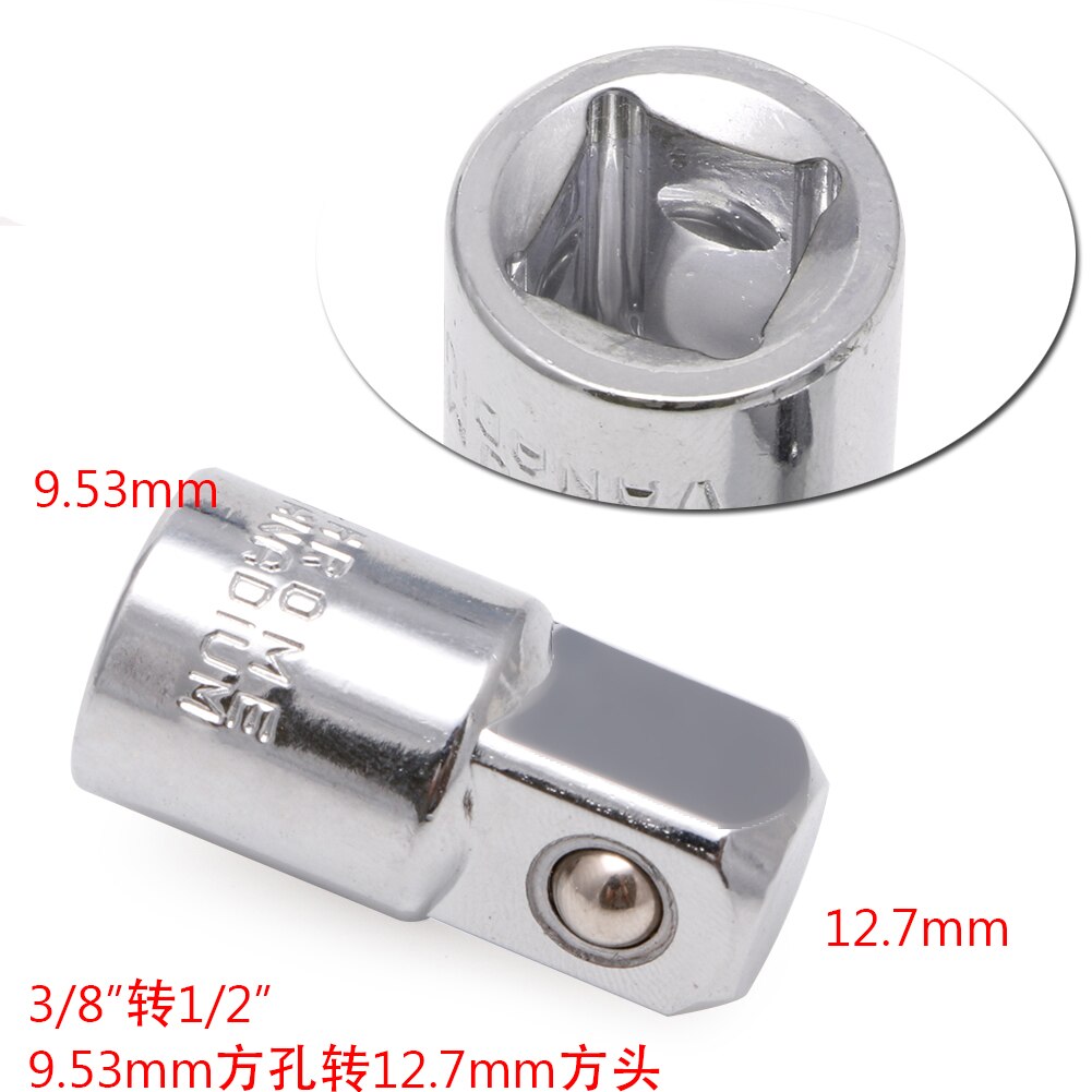 3/8 "konvertieren Zu 1/2" Ball sperren Ratchet Sockel Adapter Reduzierer Konverter Werkzeug