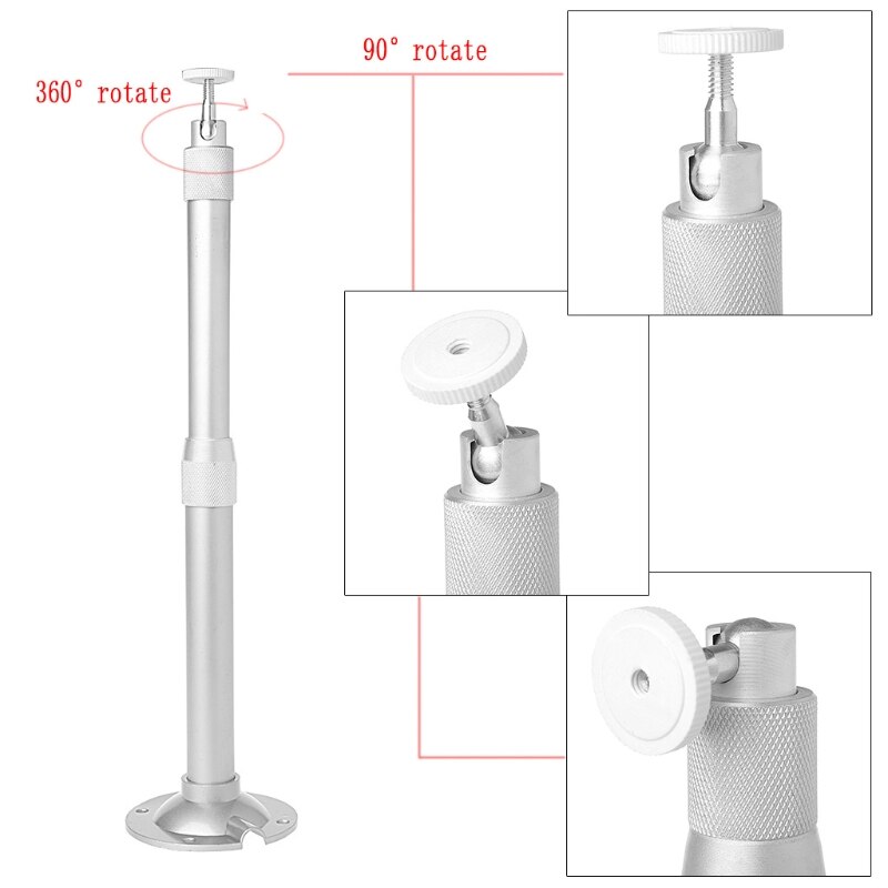 Projector Stand Adjustable Universal Projector Ceiling Bracket Wall Mount for UNIC Excelvan XGIMI JMGO YG400 YG300 DLP Projector