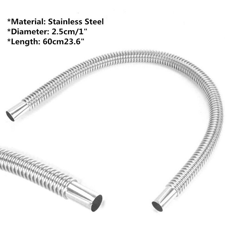 24mm Dual-layer 60cm Auto Heizung Auspuffrohr Luft Diesel