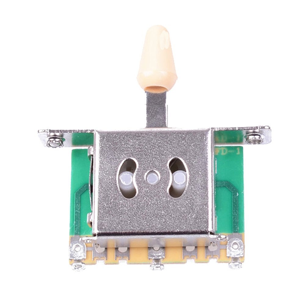 Elektrische Gitaar Rocker Switch Tip Plastic Gitaar Accessoires Muziekinstrumenten Mee Te Nemen: yellow  3 gears