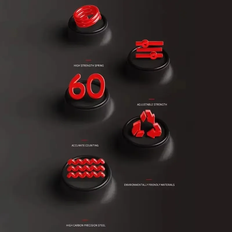 5-165kg håndgreb grebstyrke fitness håndledsudvidelse håndforstærker justerbar muskelgendannelse fitness håndstyrkeøvelse