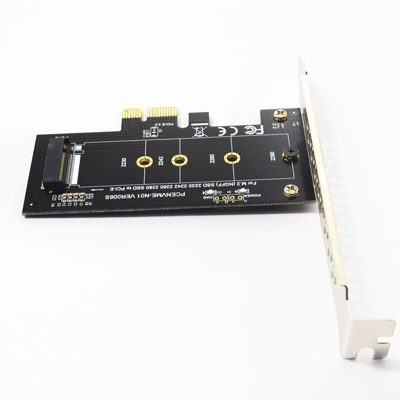 Voeg Op Kaarten Pcie Naar M2 Adapter Pci Express 3.0 X1 Om Nvme Ssd M2 Pcie Raiser Adapter Ondersteuning 2230 2242 2260 2280 M.2 Ssd