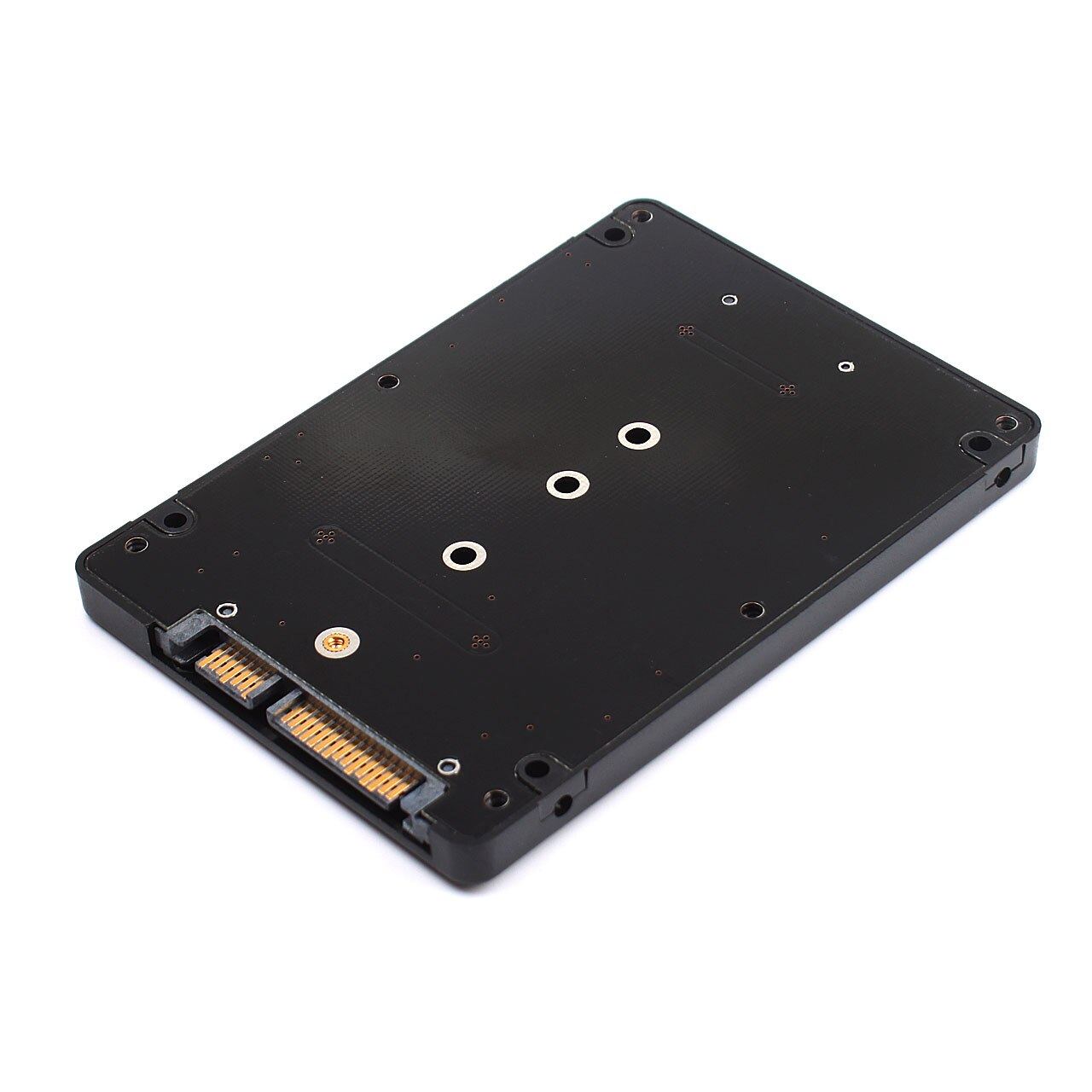 Neue B + M Schlüssel buchse 2 M.2 NGFF (SATA) SSD zu 2,5 SATA Adapter karte mit fallen schnelle #76041