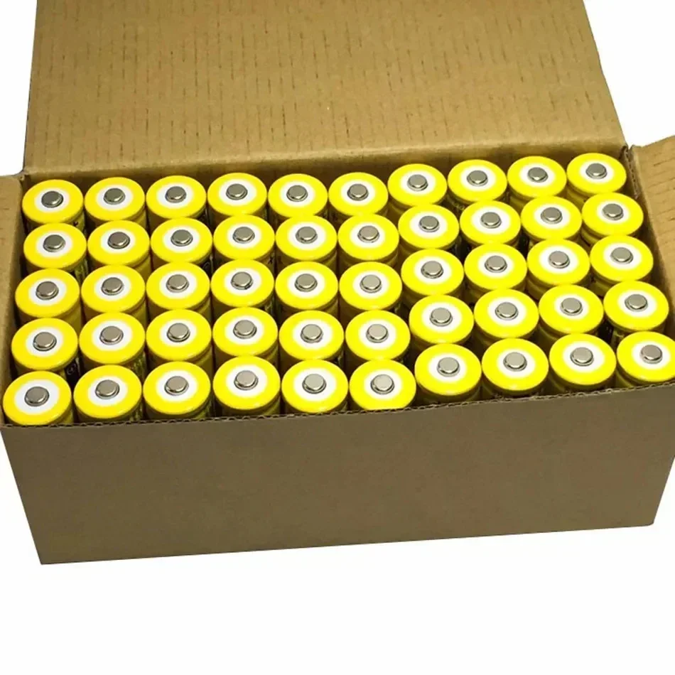Original 18650 Battery 3.7V Rechargeable Lithium Ion for LED Flashlight Batteries