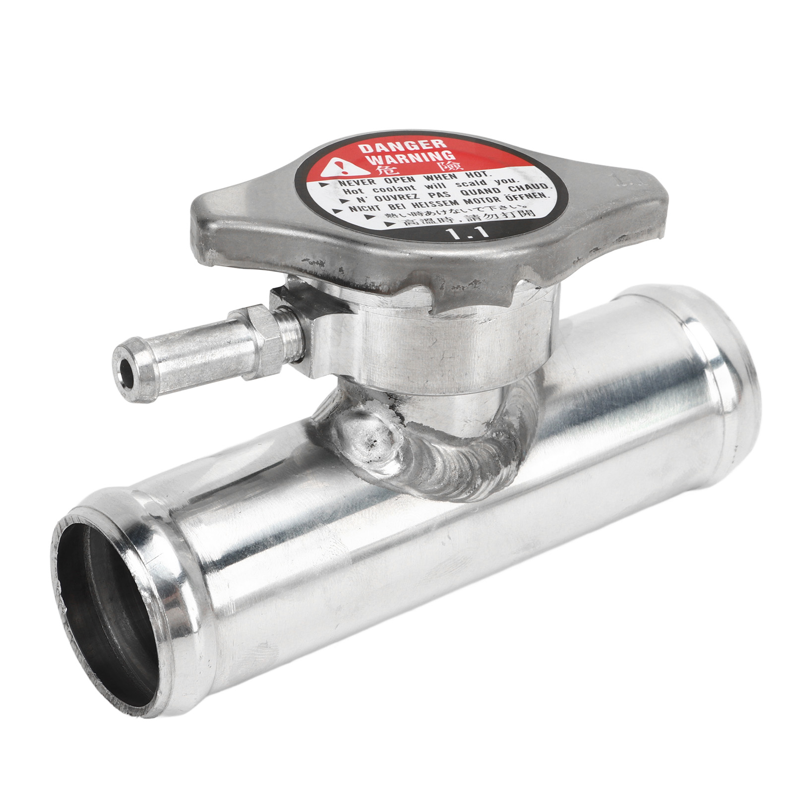 Cuello de llenado de refrigerante Cuello de llenado de manguera de radiador 32 mm Eficiente Aluminio T6061 resistente a altas temperaturas con 16 PSI para automóviles: Default Title