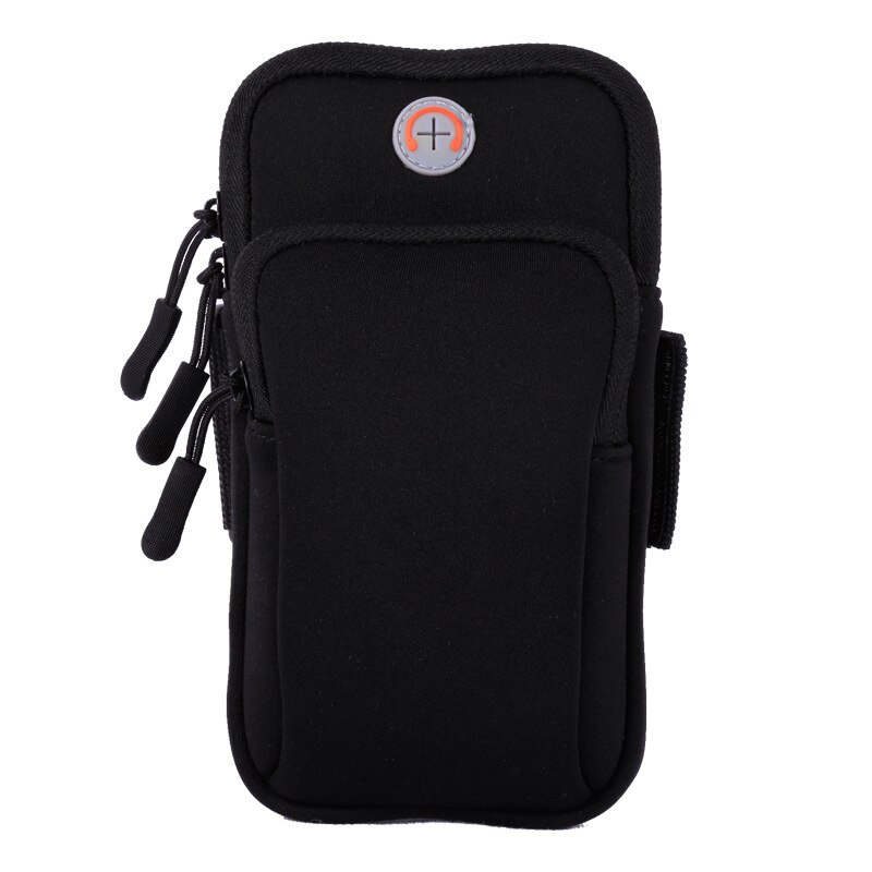 Armband For Xiaomi Mi 9 Universal Waterproof Bag Running Sport Cell Phone Holder Waist Bag Case For Xiaomi Mi 9 SE: Arm Bag ( Black )