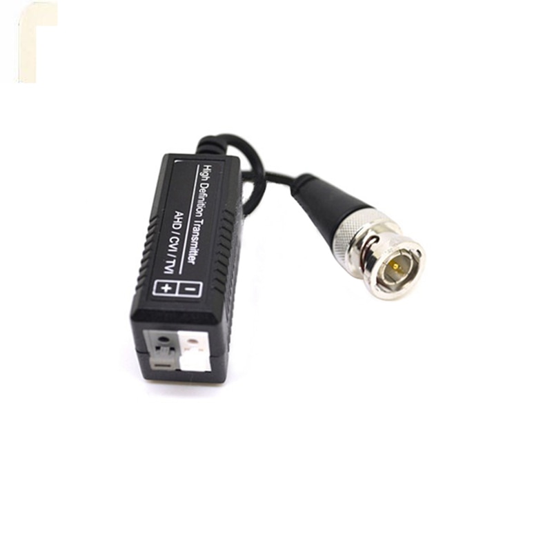 10 pares de vídeo cctv balun 1080p ahd hdcvi hdtvi bnc conector coaxial balun transceptores passivos para câmeras cctv