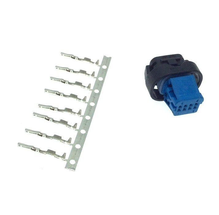 for BMW reversing rearview camera plug 8pin terminal ICAM shell Surround view plug pin: connector and pin