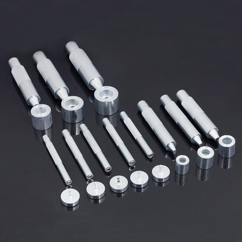 1 sets Eyelets Punch Die Setting Tool Kit For Leather craft Clothing Banner Grommet 3.5/ 4/ 4.5/ 5/ 6/ 8/ 10/ 12mm