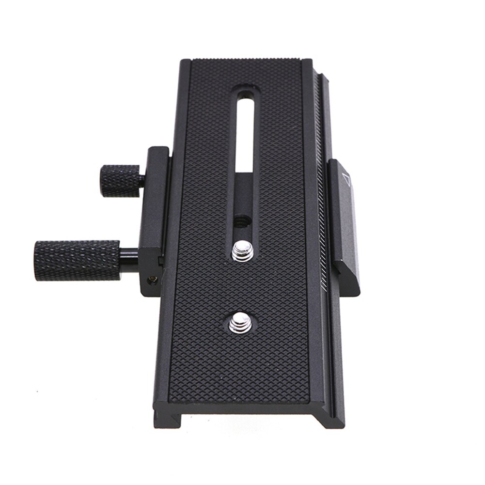 2 Way Movable Micro Distance Focusing Focus Rail Slider for DSLR Camera 1/4in Screw Focusing Accessories NC99: Default Title