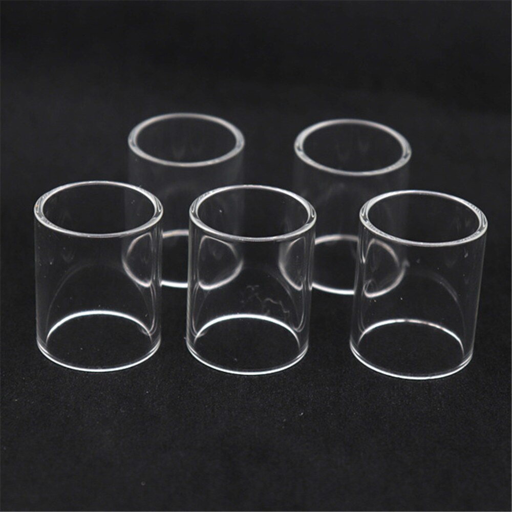FATUBE 5pcs straight mini Glass TUBE for Toptank TOPBOX mini / SUBOX SUBTANK Mini V2 mini-c / SUBVOD-C /TOP SUBVOD Mega CUP