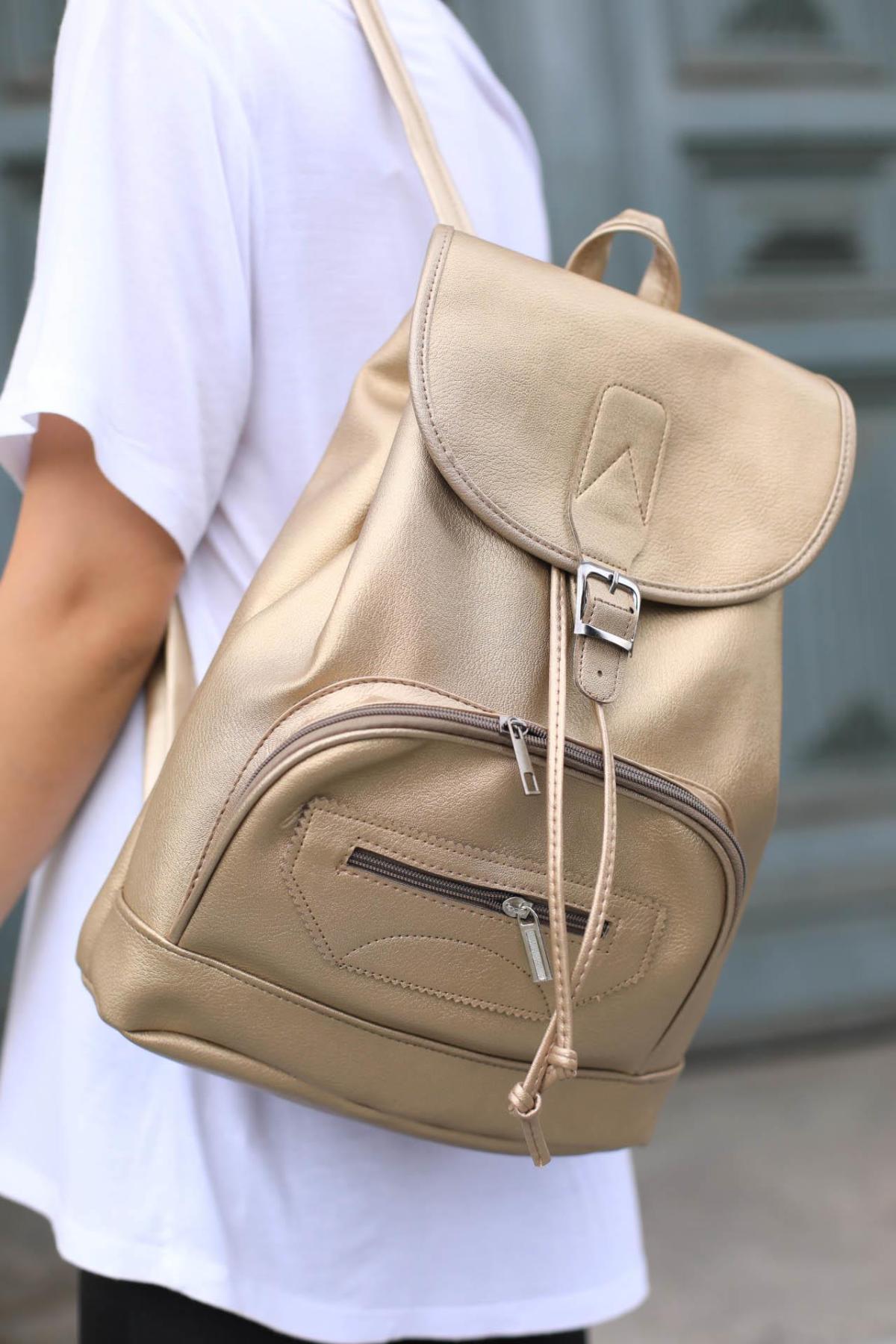 Zíper e corda mochila detalhada saco