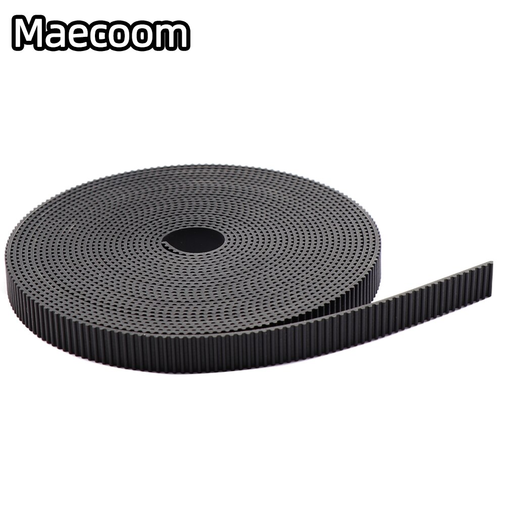 5m/10m//20m/50 m/partia GT2-6mm / 10mm otwarty pasek rozrządu GT2 pas gumowe włókno aramidowe cięte na długość do drukarki 3D hurtownie: 1 Meter / GT2-10mm