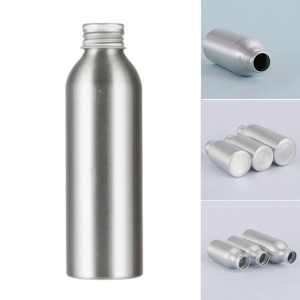 40-250ml nueva botella de aluminio con tapa de aluminio cosméticos Sub-Bottle Containers Travel Empty Containers