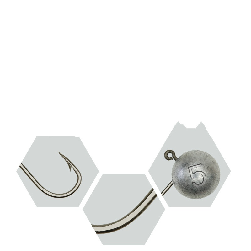 Mini anzuelo de pesca con cabeza de anzuelo de plomo, cuerpo de anzuelo plano, cosas pequeñas, anzuelo de fuerte penetración fundido a presión, lote de 10 piezas en oferta