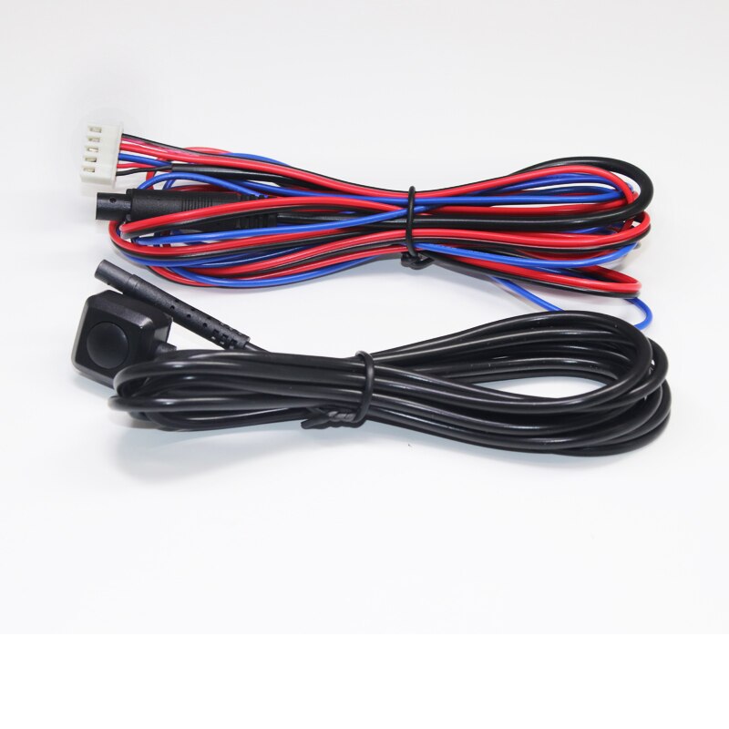 Two channel car parking backup camera video controller box automatic switch control rear/side/ front view cameras for monitor