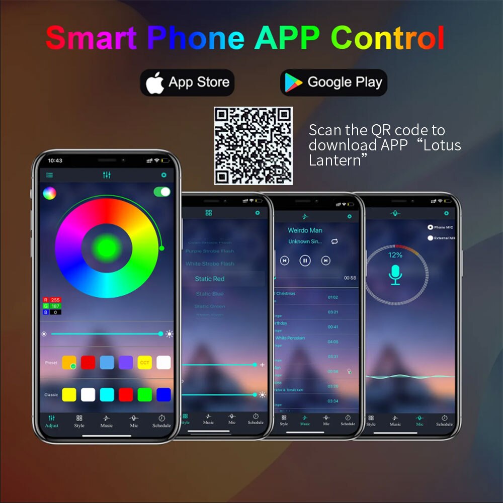 12 V LED Streifen Lichter RGB 5050 5 M 54 LEDS Bluetooth APP Steuerung Luces LED flexibel Diode Dekoration für Wohnzimmer Lampe Band