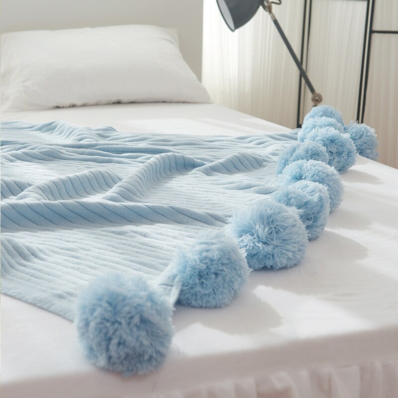 Hairball Katoen Breien Deken Dutje Airconditioning Novelty Deken Volwassen/Kinderen Bed Deken voor Alle Seizoen Bed, stoel, Bank
