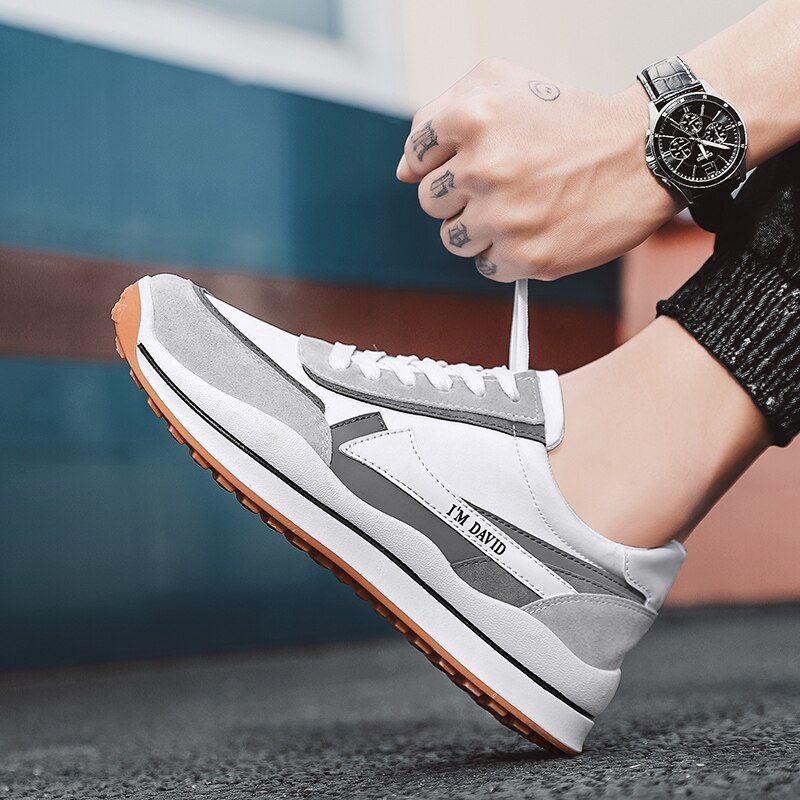 Sneakers da Golf da uomo Four Seasons scarpe da Jogging comode da passeggio scarpe da allenamento sportive da uomo scarpe da lavoro all'aperto scarpe sportive da uomo