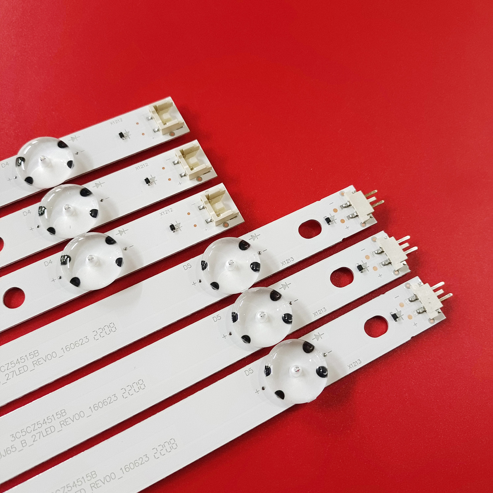 Tira de LED para iluminación trasera para 49UJ65_A B_27LED 49UJ630 49LJ614V 49UJ634V 49UJ701V 49UJ670 49UJ651V 49UJ670 17Y 49LJ61 49LH61