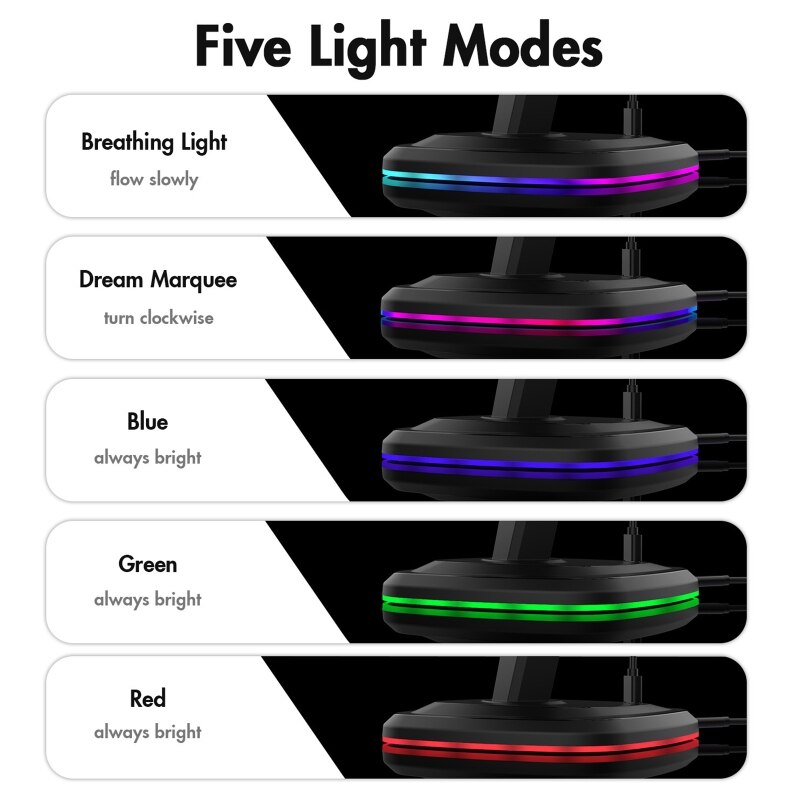 K3nb rgb-farbige ladestationen für quest 5.0v dc 3.0a 2/ pico neo 3 und helme – freisprech-ladebasis
