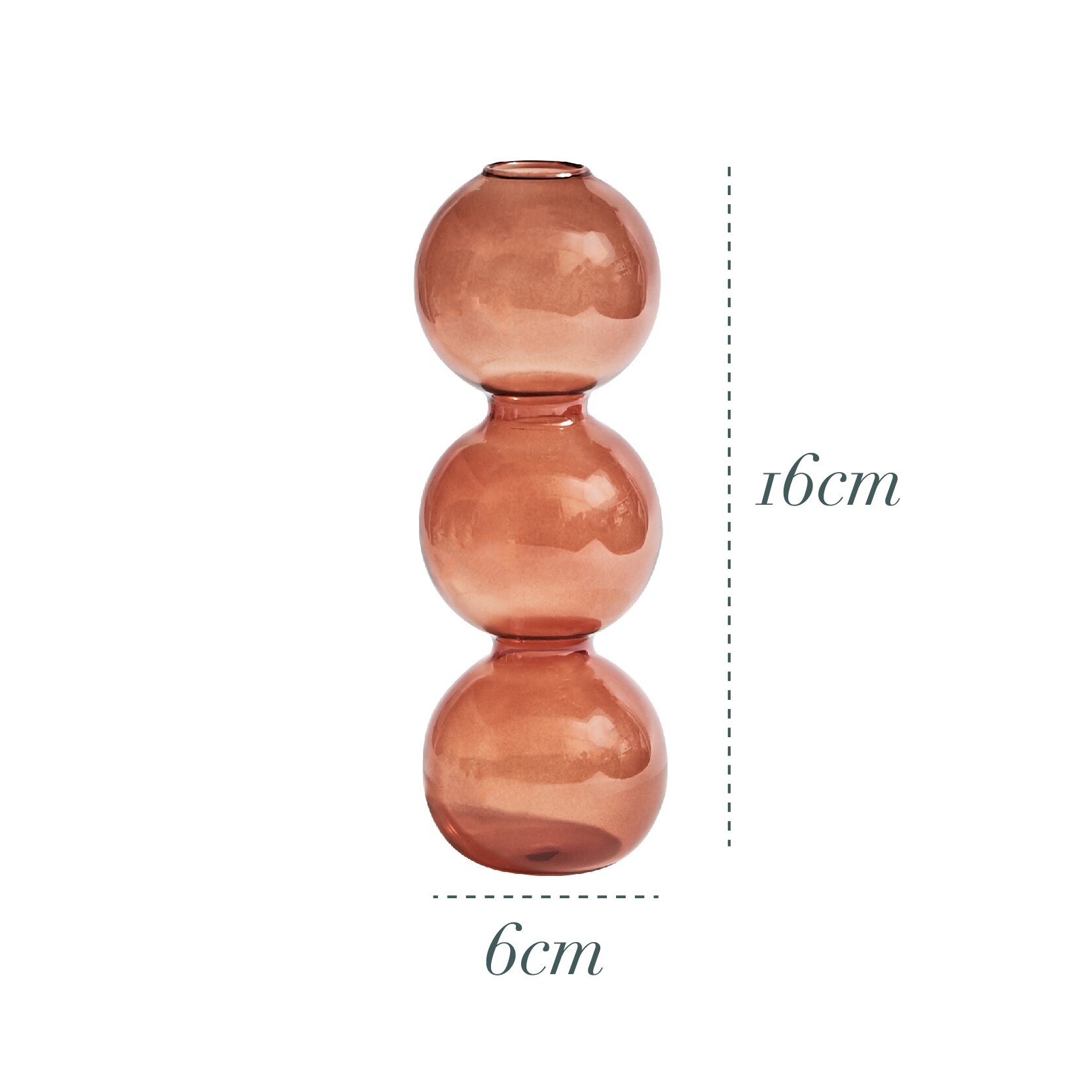 Glass Candle Stick Holders Taper Candles Holder for Candlestick Dinner Candles Party and Wedding Centerpieces Table Decoration: Brown small bubble