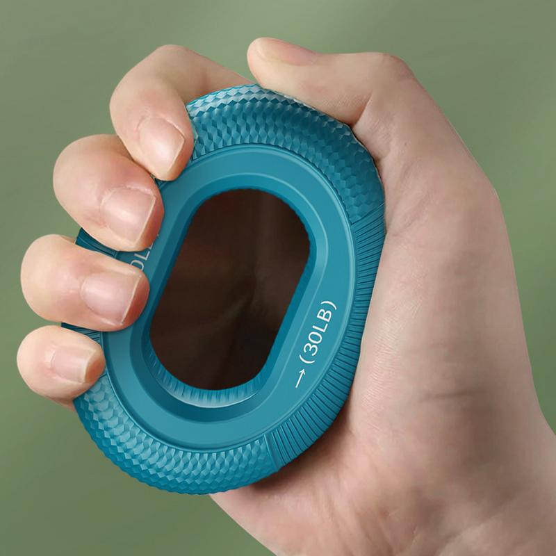 Håndgrepsforsterker dobbel kraft fingertrener silikonringer hjemmegym treningsutstyr håndstyrkende sirkler