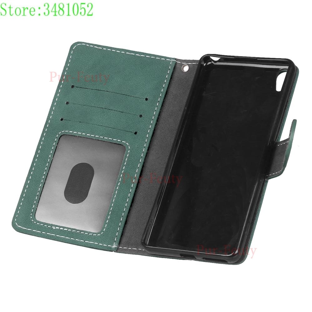 Flip Telefoon Case voor Sony Xperia XA LTE F3111 F3112 F3116 Retro Wallet Card Slot PU leather case voor Sony F 3111 3112 Phone bag