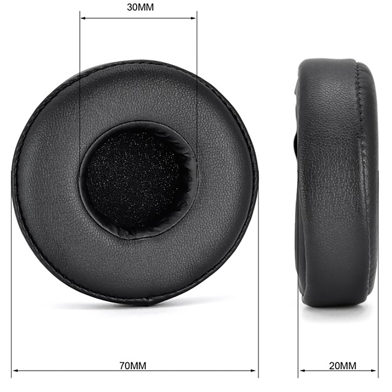 Almohadillas para los oídos Jabra Move 25h, almohadillas para los auriculares inalámbricos, cojín suave al tacto, orejeras de cuero, esponja de espuma, funda para auriculares