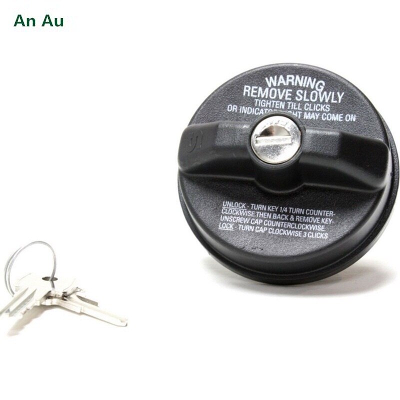 Tanklock för bil med 2 nycklar för toyota avalon camry matrix 4 runner tundra yaris tacoma låsande gaslock auto bränsletank lock