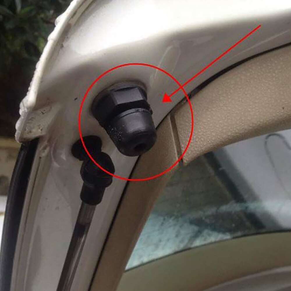 2 Stuks Zwart Verstelbare Buffer Blok Kofferbak Deksels 5KD827499 Voor Vw Golf MK6 Passat skoda Seat Fabia