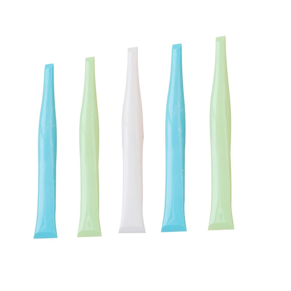 Kitchen Gas Stove Double-end Cleaning Scraper Multifunctional Decontamination Slot Scraping Small Tank Detergent Stains: 5 Pcs