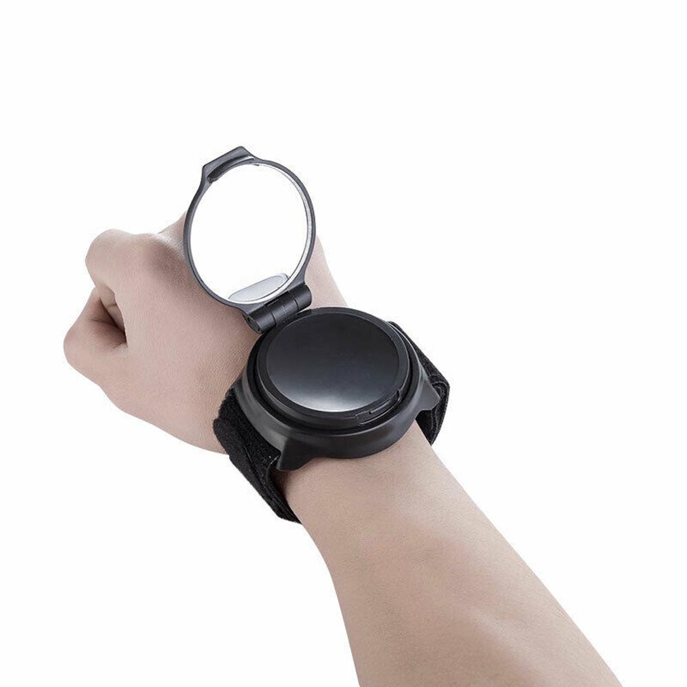 Bezpieczeństwo 360 ° ręczne lusterko na nadgarstek lusterko wsteczne lusterko rowerowe tylne lustro akcesoria rowerowe