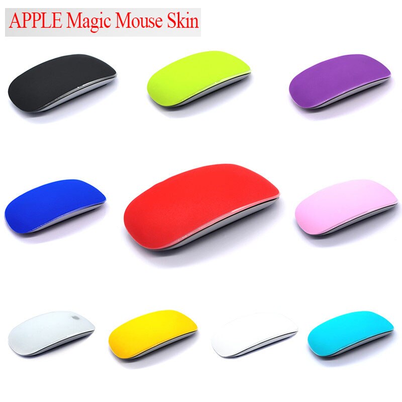 Color Silicone Mouse Skin Mouse Cover for Apple Macbook Air Pro 11 12 13 15 Protector Sticker Magic Mouse for Mac Mouse Film