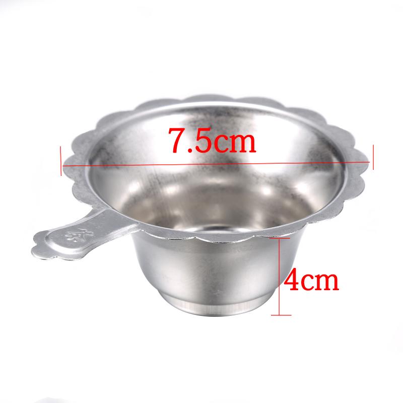 Teinfuser te sil løst krydderfilter te lekkasje mesh rustfritt stål te filter med deksel drinkware kjøkkenutstyr: Som bildet viser