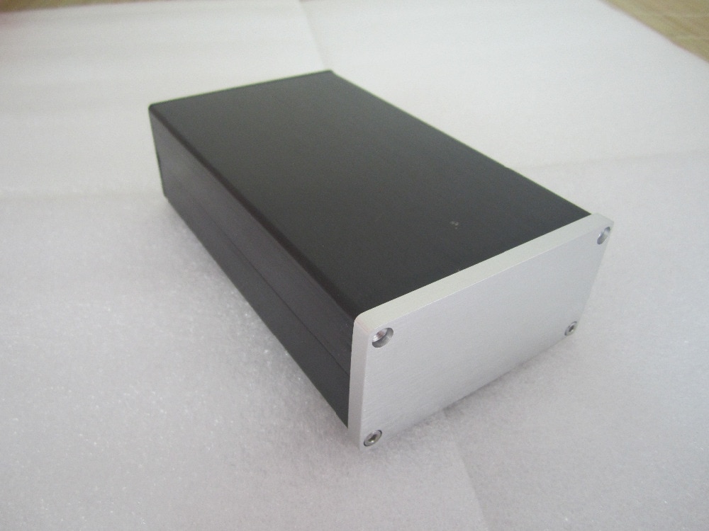 0905K silver Aluminum Enclosure/mini AMP case/ DAC box/ PSU chassis 158X92X47mm