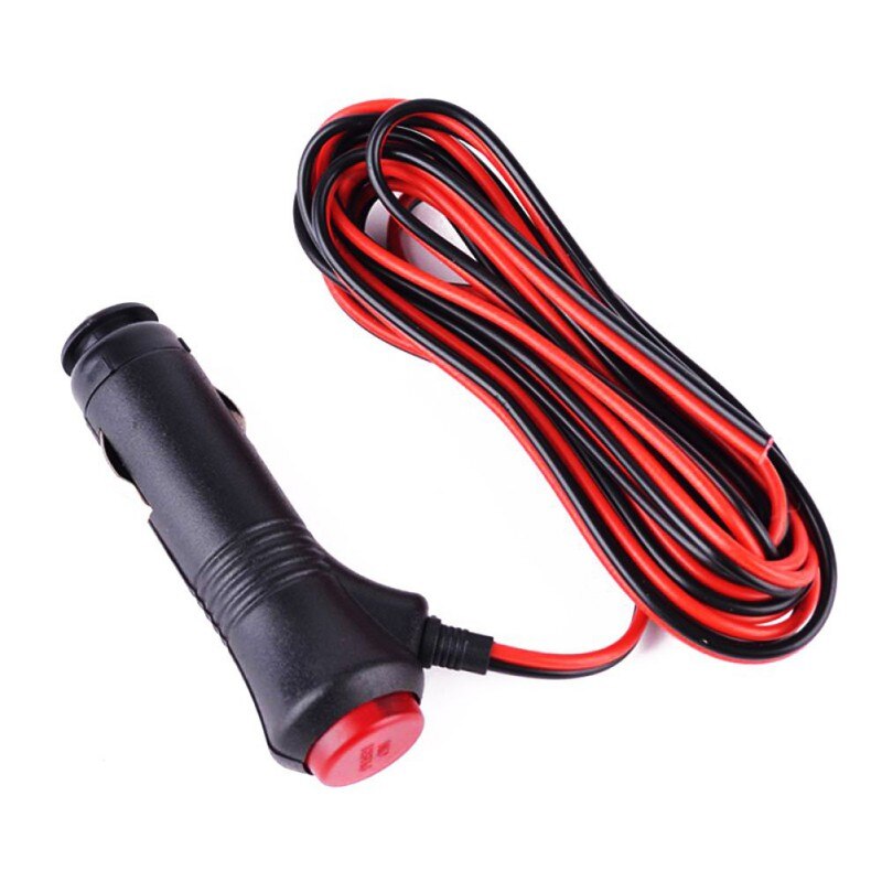 3m Universal Connector 12V 24V Male Auto Car Motorcycle Cigarette Lighter Socket Plug Connector On Off Switch