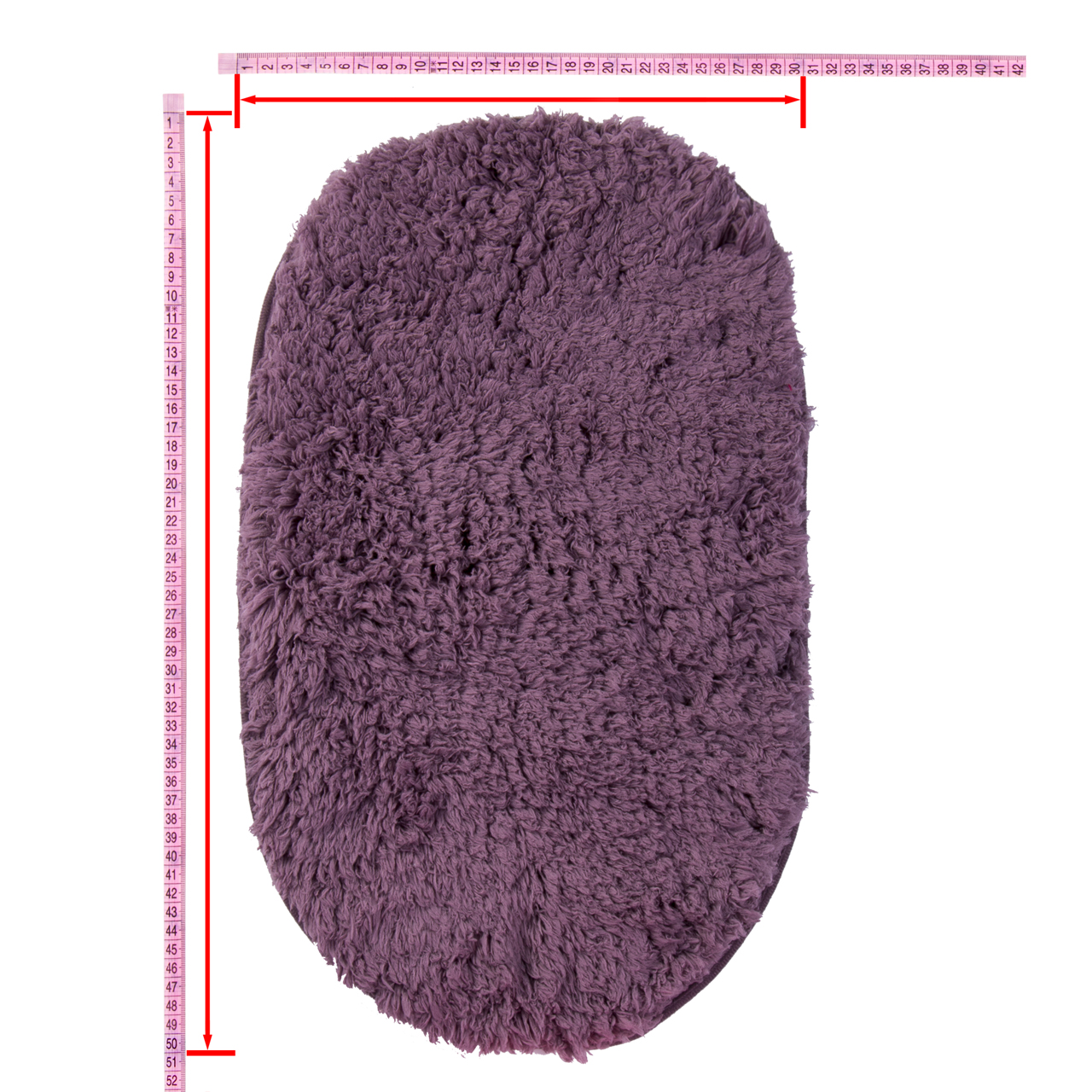 Pehmeä imukykyinen muistivaahtokylpy kylpyhuone makuuhuoneen lattia suihkumatto liukumaton matto 30*50cm: 8