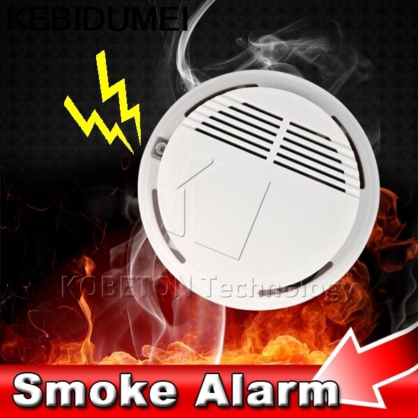 Rookmelder Draadloze Rookmelder Fire Alarm Sensor voor Indoor Thuis Veiligheid Tuin Beveiliging 9 V 1 stks