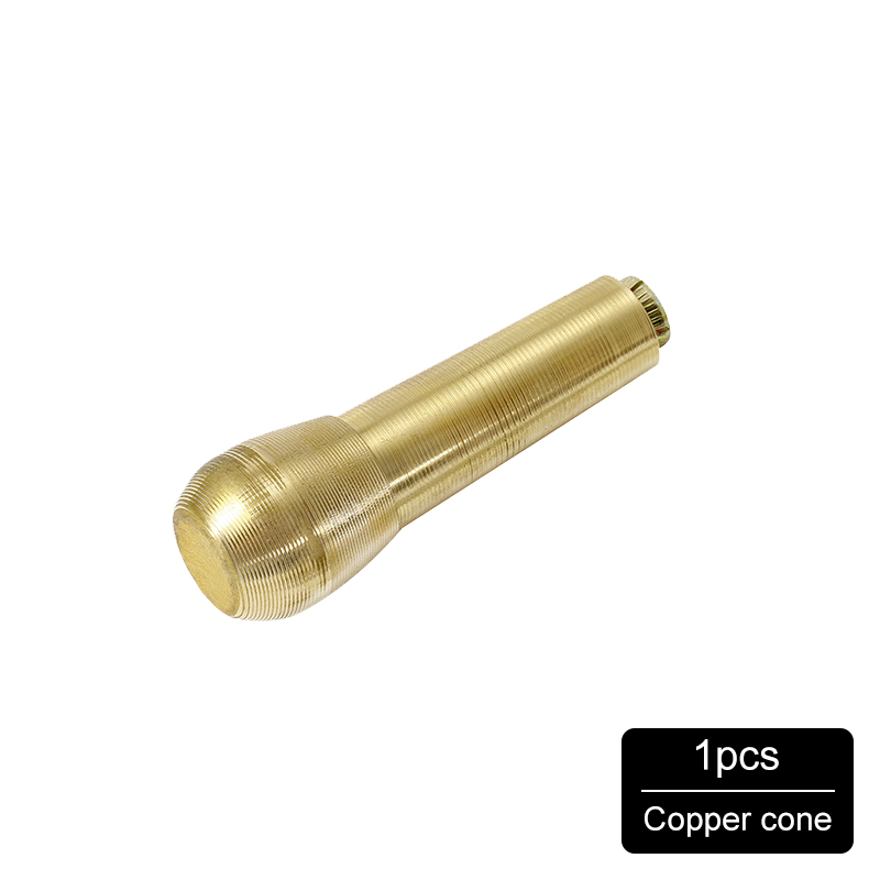 1-4Pcs Leather Needle Set Canvas Leather Tent Shoes Sewing Awl Taper Leather craft Needle Kit Repairing Tool Sets Hand Stitching: Copper cone