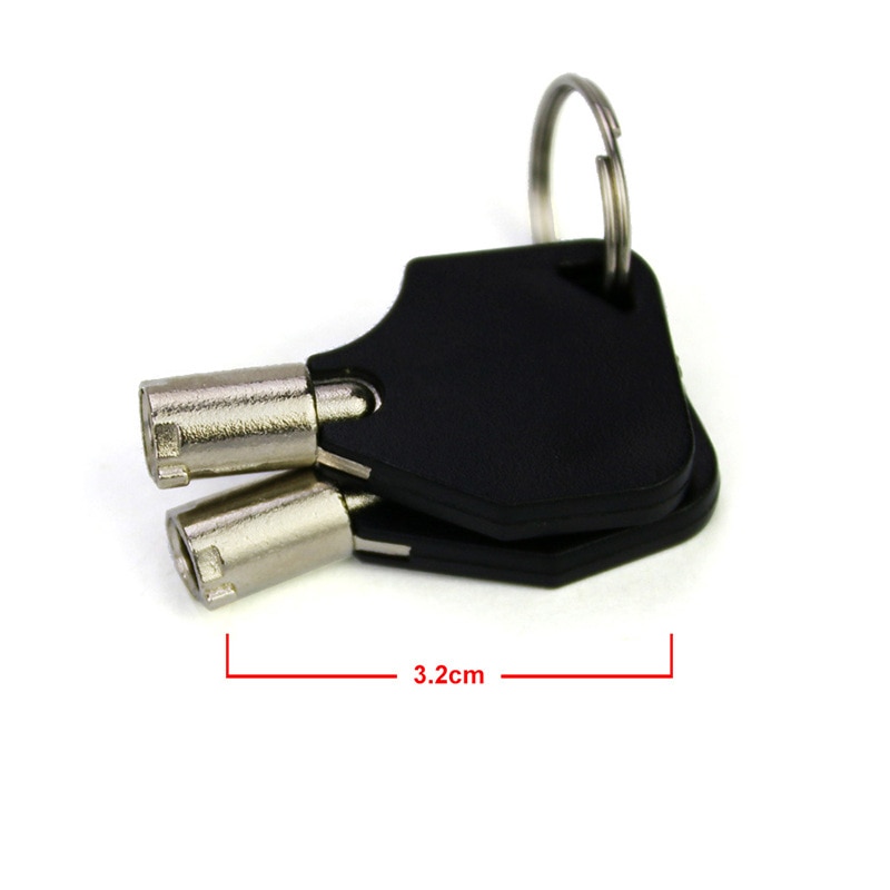 Control Panel Cabinet Door Plate Automatic Vendor Machine Computer Cabinet Door Quarter Turn Security Tubular Cam Lock With Keys