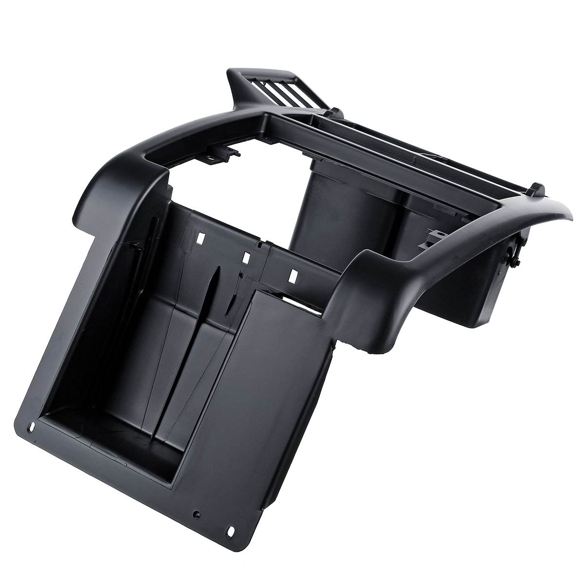 Cubierta del marco de salida de aire de la consola central delantera del coche, accesorio para VW, POLO 6N 1994-1997, Caddy 1998-2002 ABS 6N1858071A 6N1858069A ABS, 1 unidad