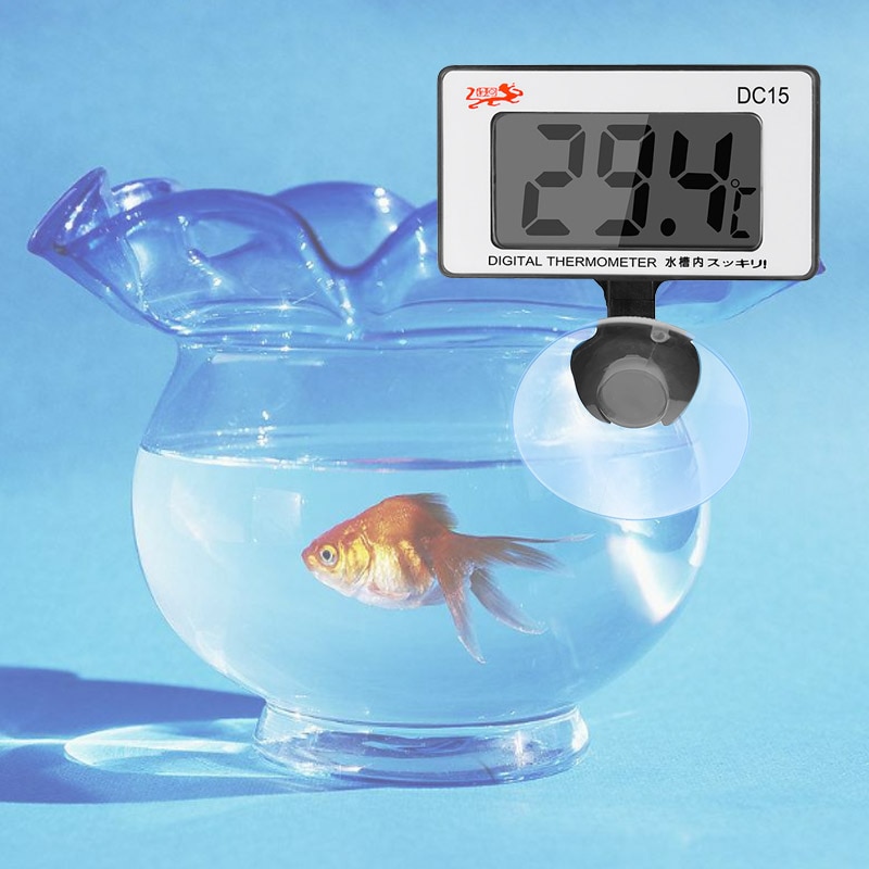 Waterproof LCD Digital Thermometer Aquarium Electronic Precision Fish Tank Temperature Measuring Tool With Probe Large Inventory