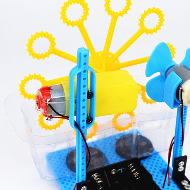 DIY blasiert Blase Roboter Maschine Pädagogisches Bausatz Handgemachte