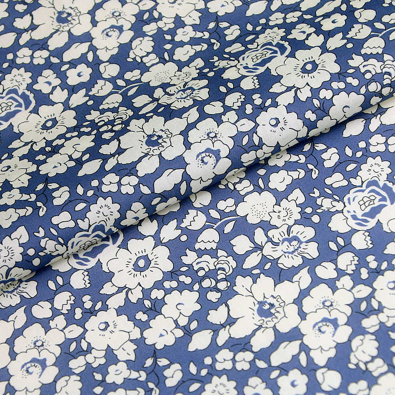 Citrongula blommor betsy ana små blommor tryck liberty tyg london liberty tana lawn bomull specialanpassat tyg för gör-det-själv: Röd